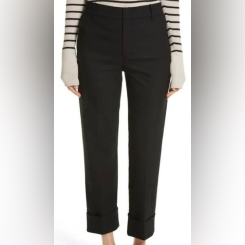 Vince Black Ankle Cropped Pants